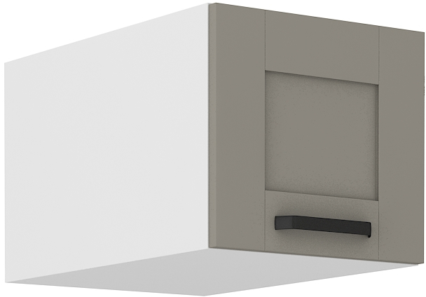 Horní skříňka Luna 40 NAGU-36 1F Barva korpusu: Clay Grey + Bílá