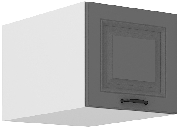 Horní skříňka Stilo 40 NAGU-36 1F Barva korpusu: Dust Grey + Bílá