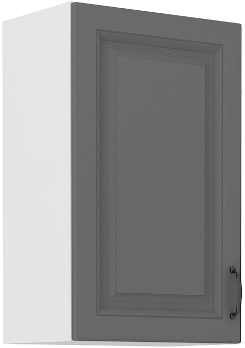 Horní skříňka Stilo 45 G-72 1F Barva korpusu: Dust Grey + Bílá