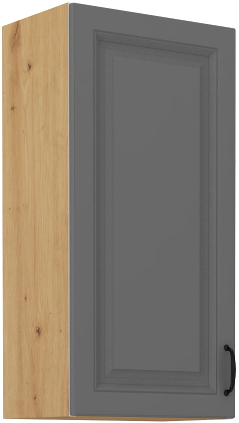 Horní skříňka Stilo 45 G-90 1F Barva korpusu: Dust Grey + Dub artisan
