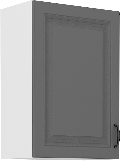 Horní skříňka Stilo 50 G-72 1F Barva korpusu: Dust Grey + Bílá