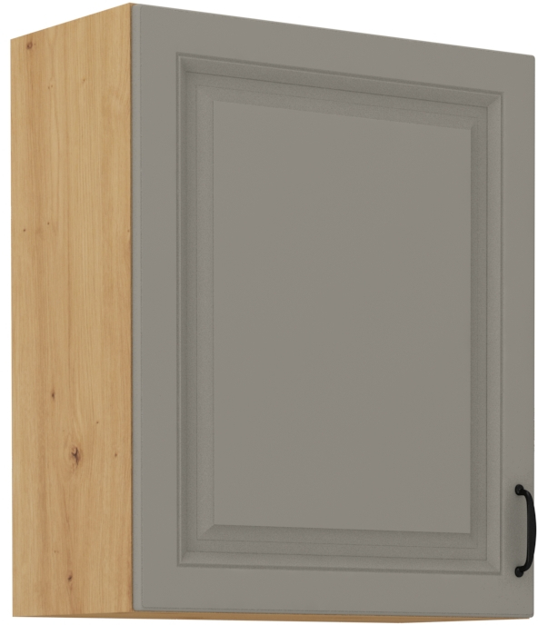 Horní skříňka Stilo 60 G-72 1F Barva korpusu: Clay Grey + Dub artisan