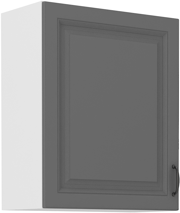 Horní skříňka Stilo 60 G-72 1F Barva korpusu: Dust Grey + Bílá
