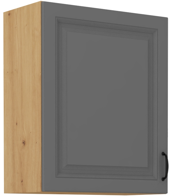 Horní skříňka Stilo 60 G-72 1F Barva korpusu: Dust Grey + Dub artisan