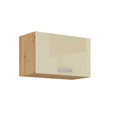 Horní skříňka nad digestoř Artisan 60 GU-36 1F Barva korpusu: Dub Artisan + Krémový lesk
