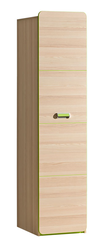 Malá skříň Lorento L2 Barva korpusu: Zelená / Jesion coimbra