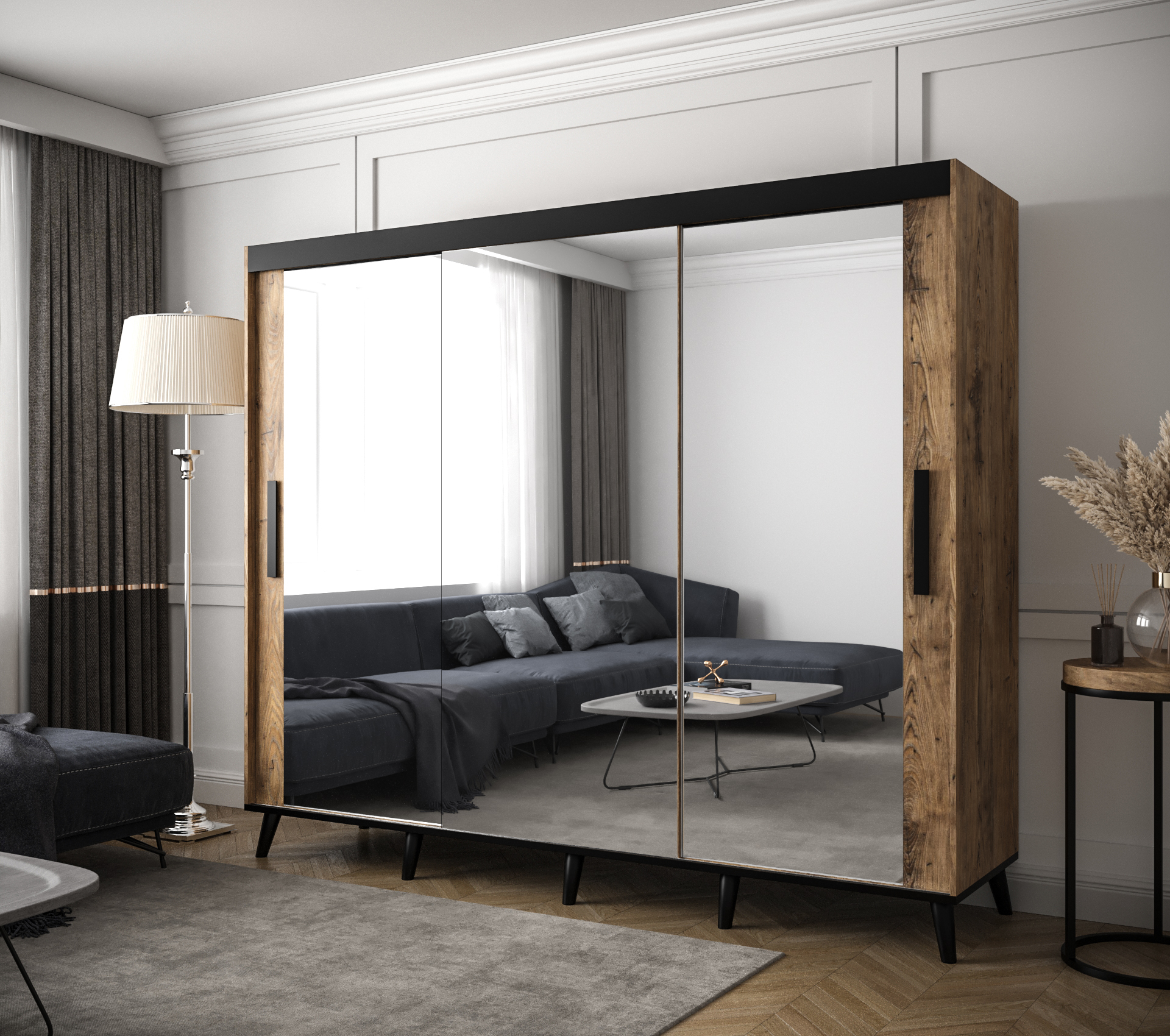 Šatní skříň Abi Galicja T3 Rozměry: 250 cm