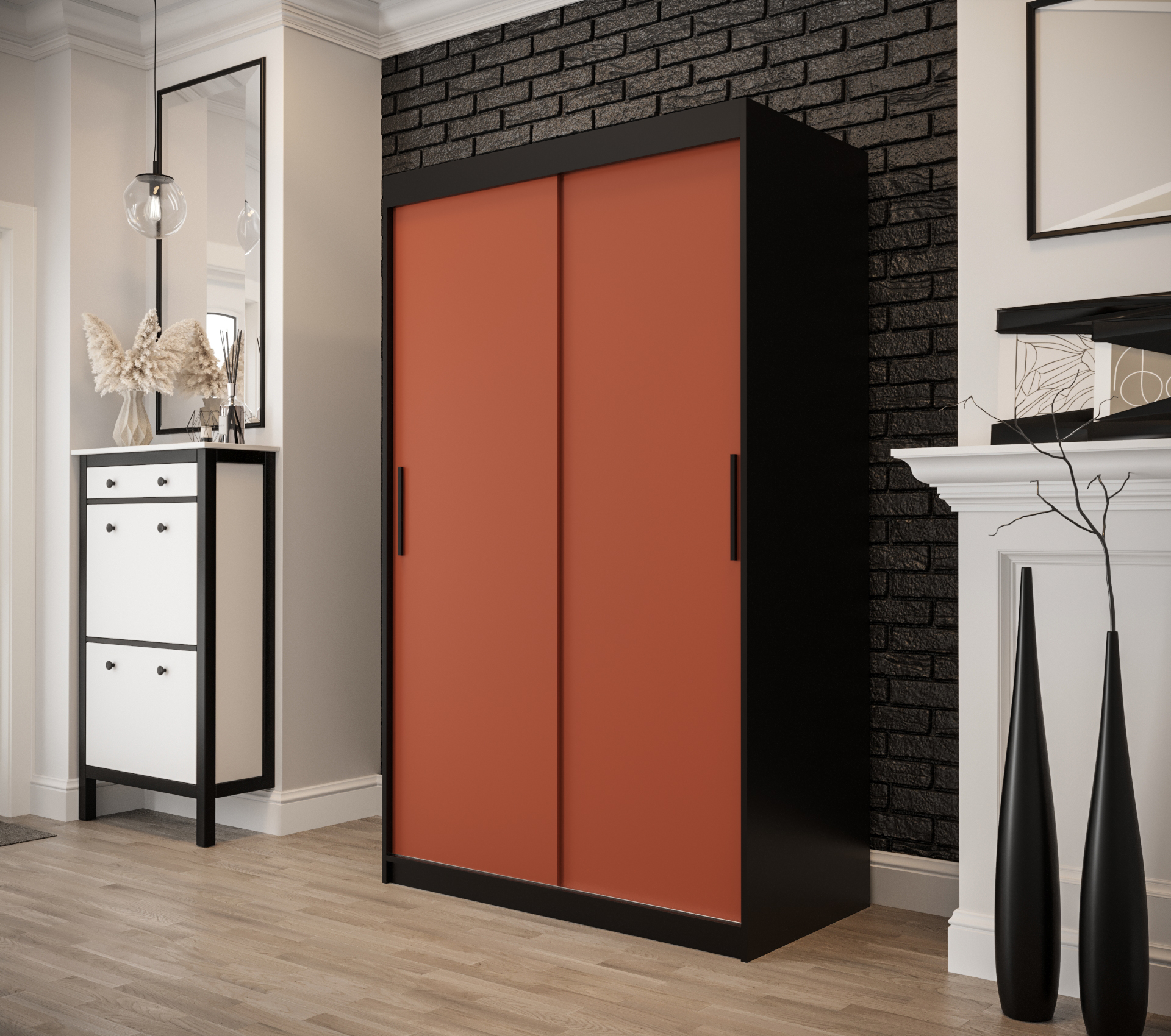 Šatní skříň Abi Pastello T Rozměry: 120 cm