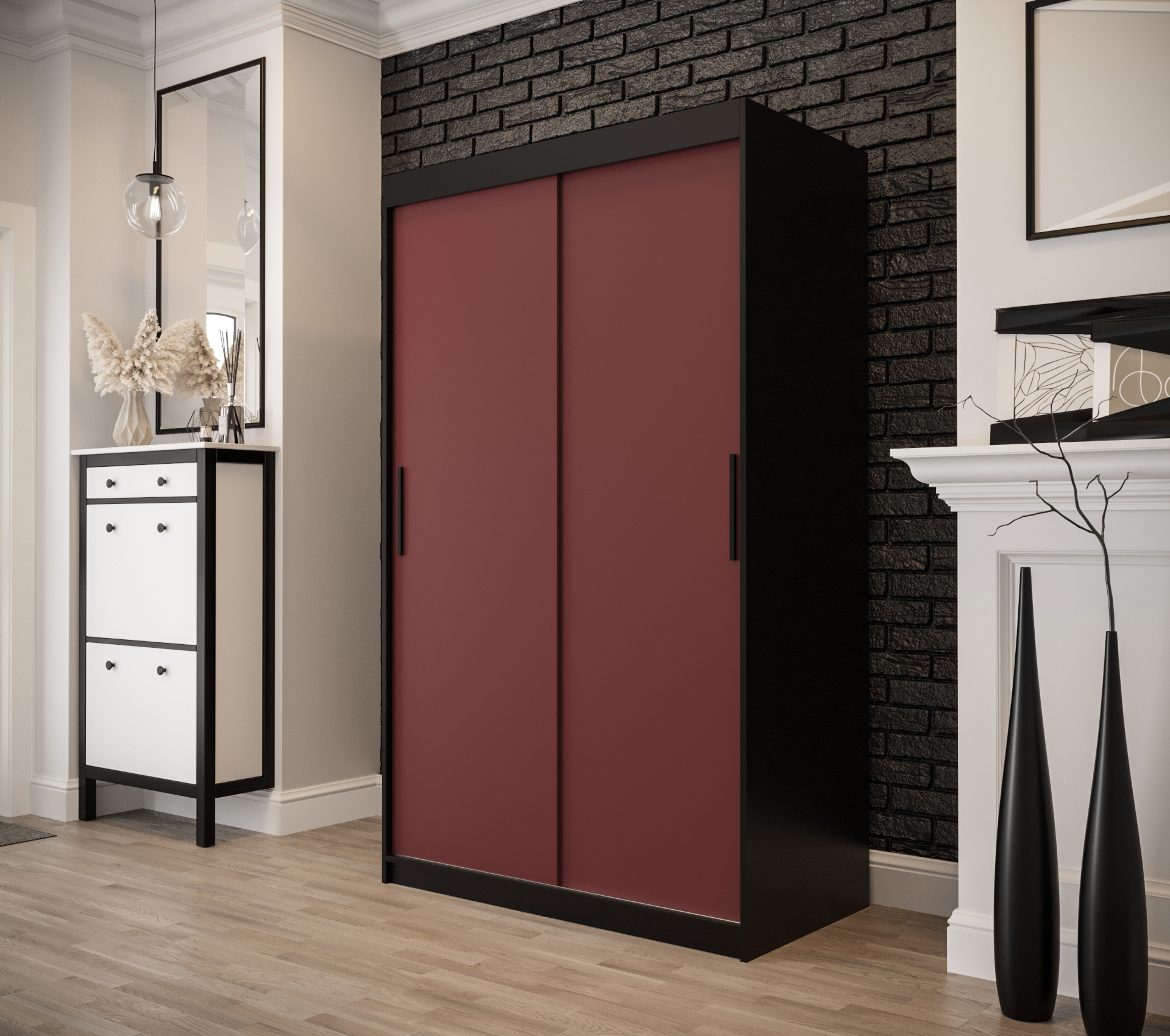 Šatní skříň Abi Pastello T Rozměry: 120 cm