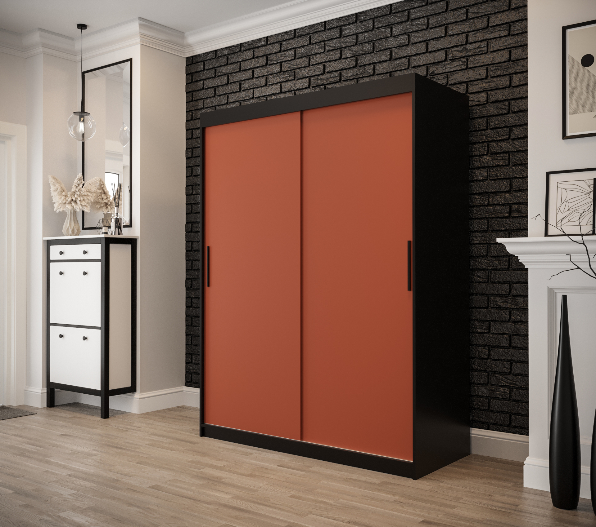 Šatní skříň Abi Pastello T Rozměry: 150 cm