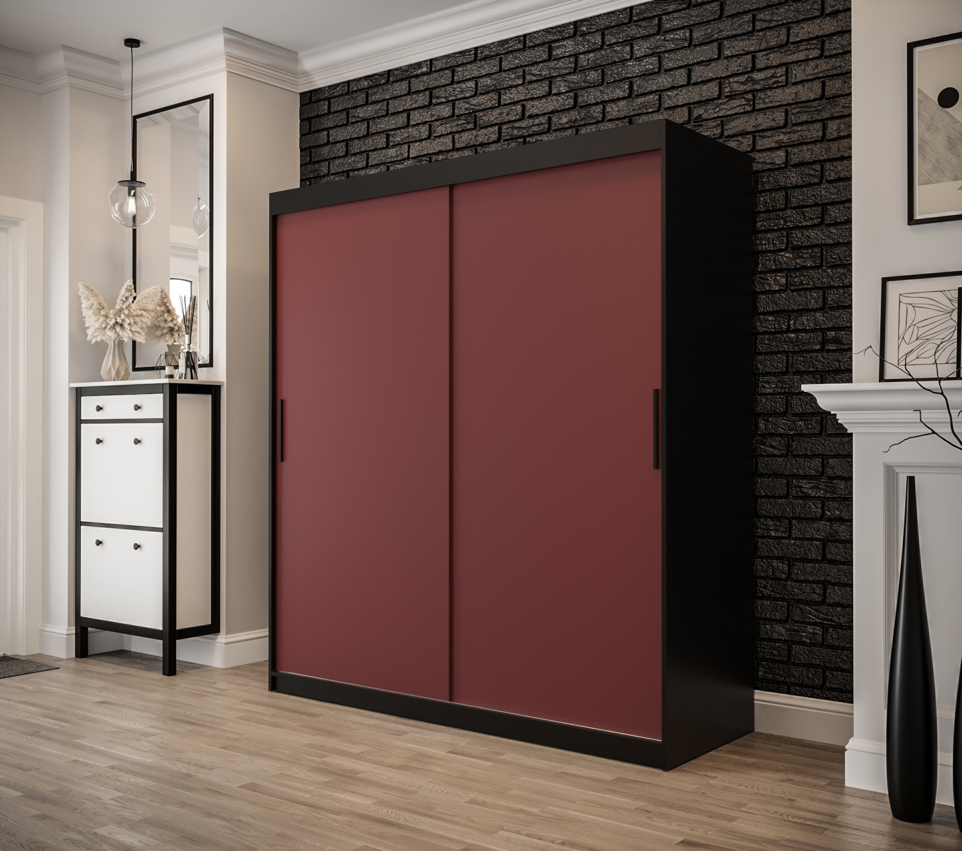 Šatní skříň Abi Pastello T Rozměry: 180 cm