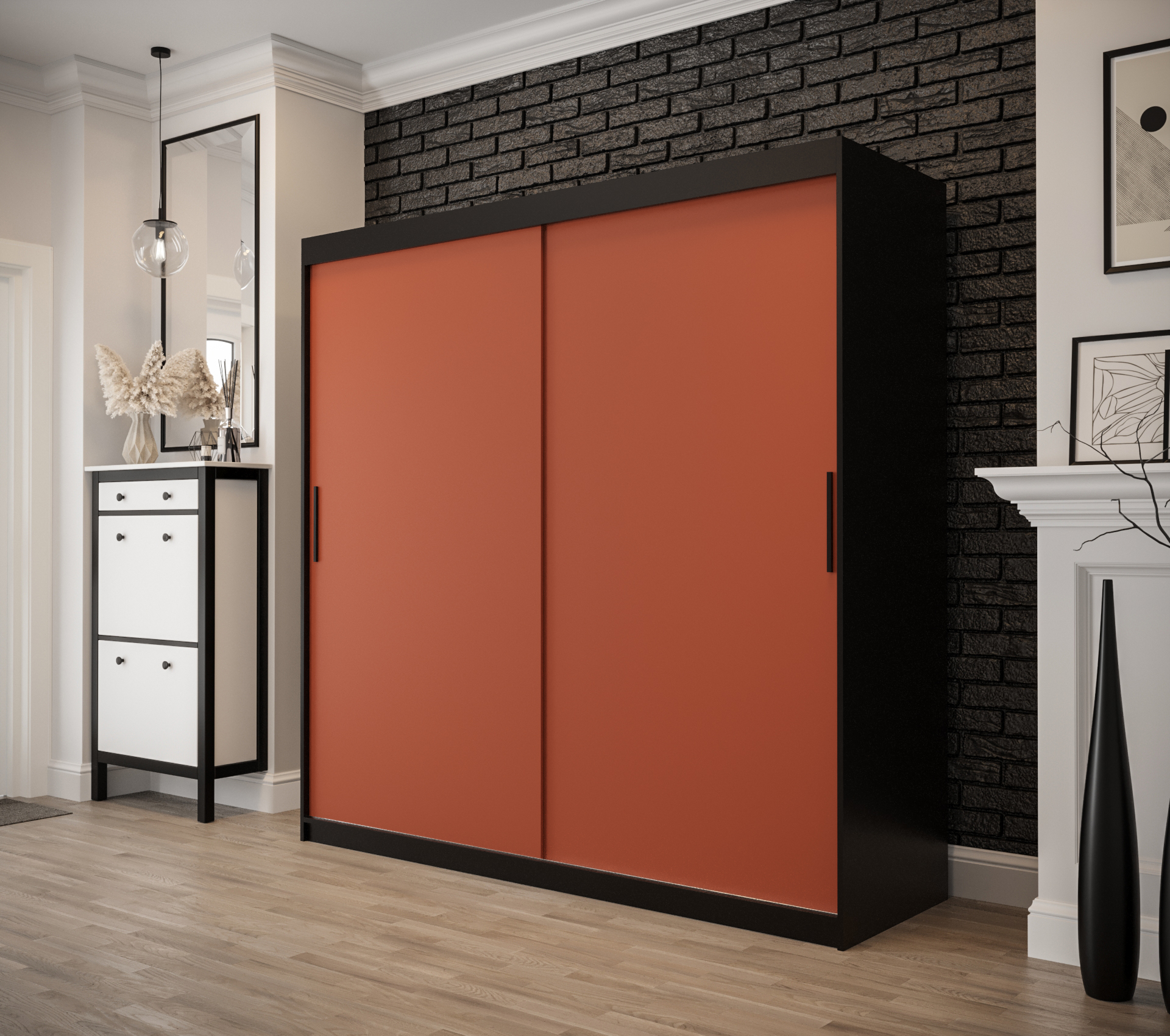 Šatní skříň Abi Pastello T Rozměry: 200 cm