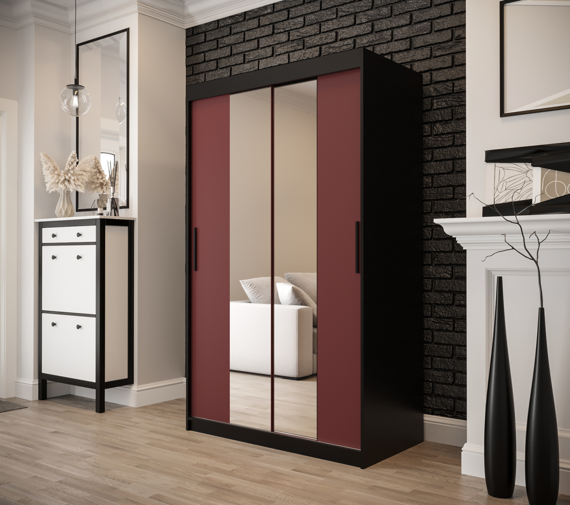 Šatní skříň Abi Pastello T1 Rozměry: 120 cm