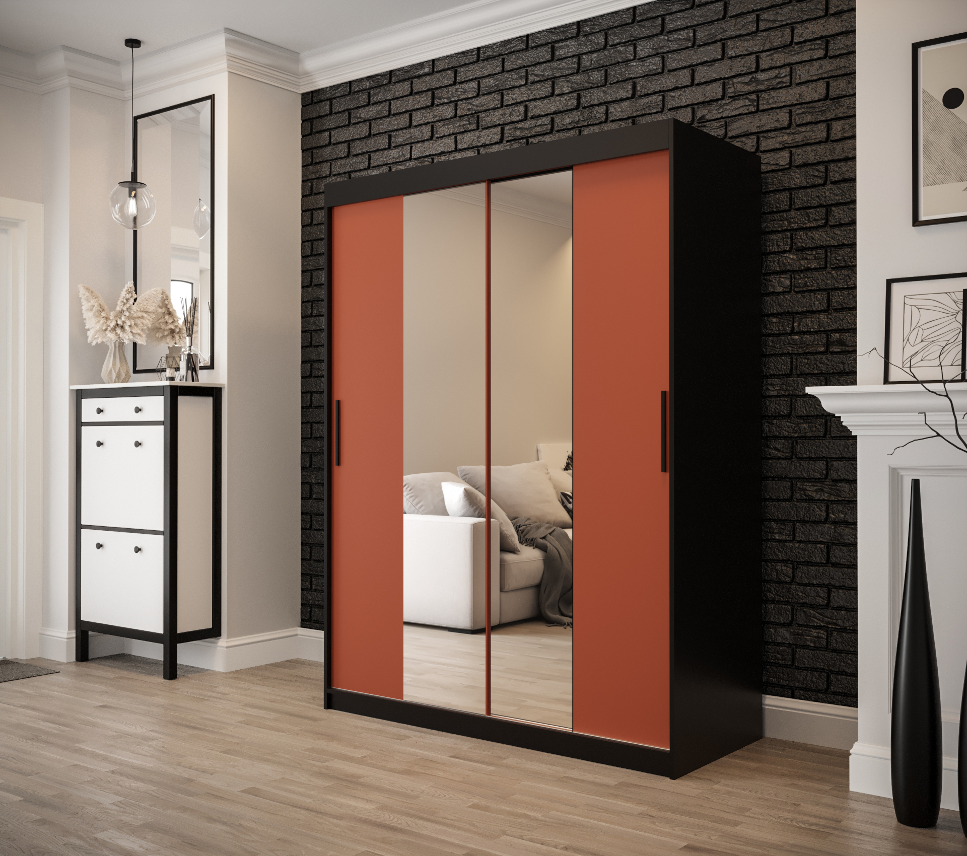 Šatní skříň Abi Pastello T1 Rozměry: 150 cm