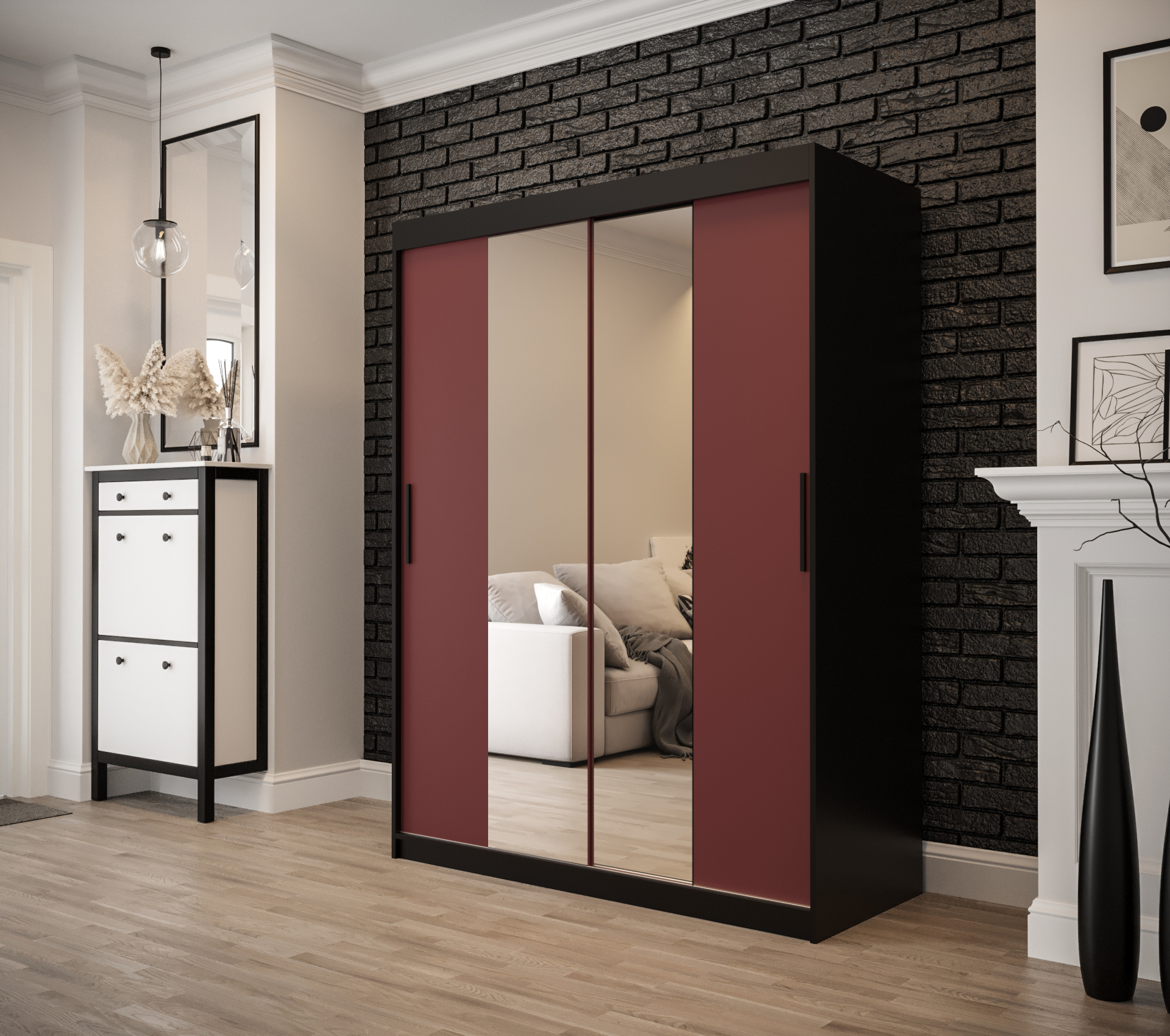 Šatní skříň Abi Pastello T1 Rozměry: 150 cm