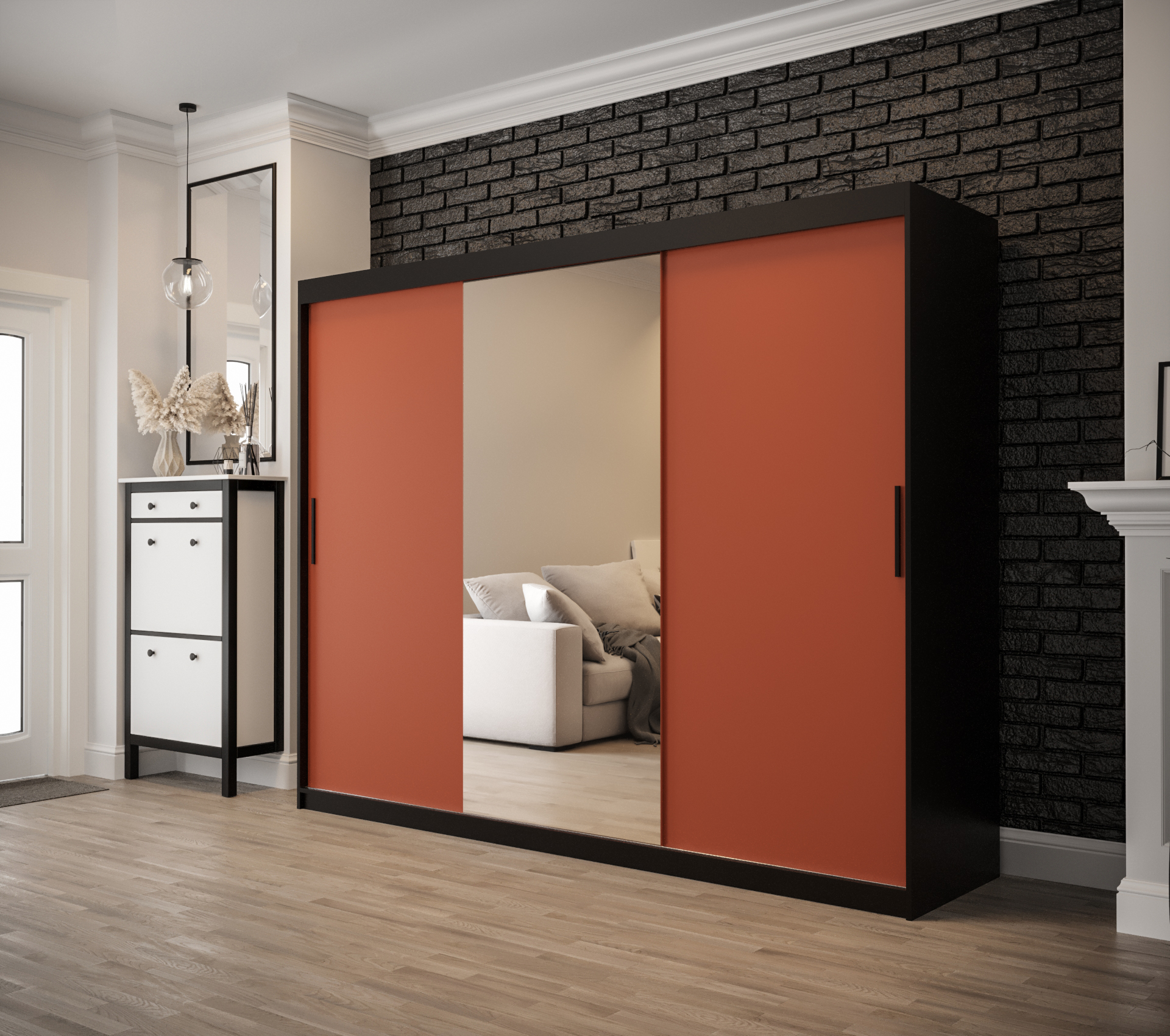 Šatní skříň Abi Pastello T1 Rozměry: 250 cm