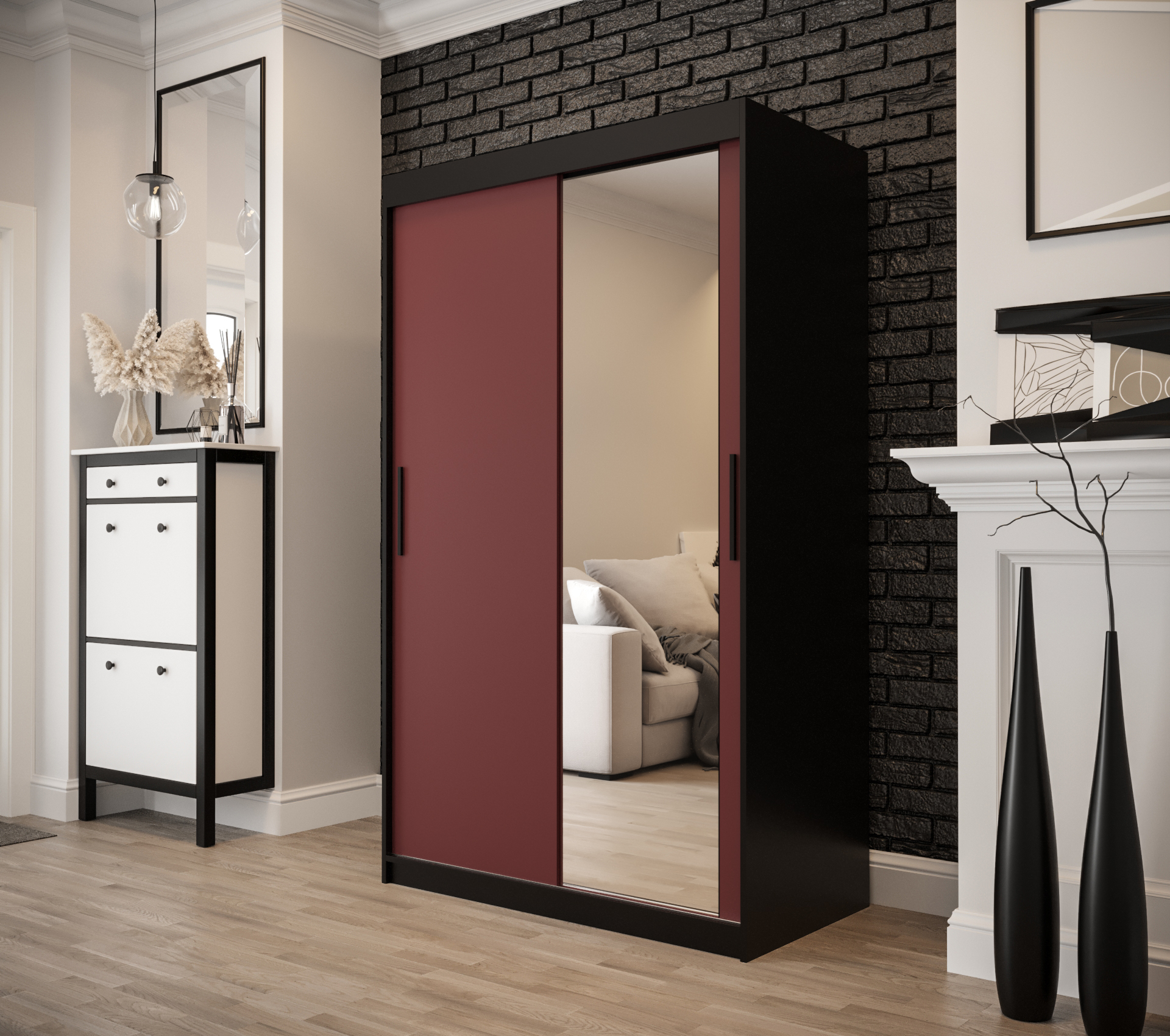 Šatní skříň Abi Pastello T2 Rozměry: 120 cm