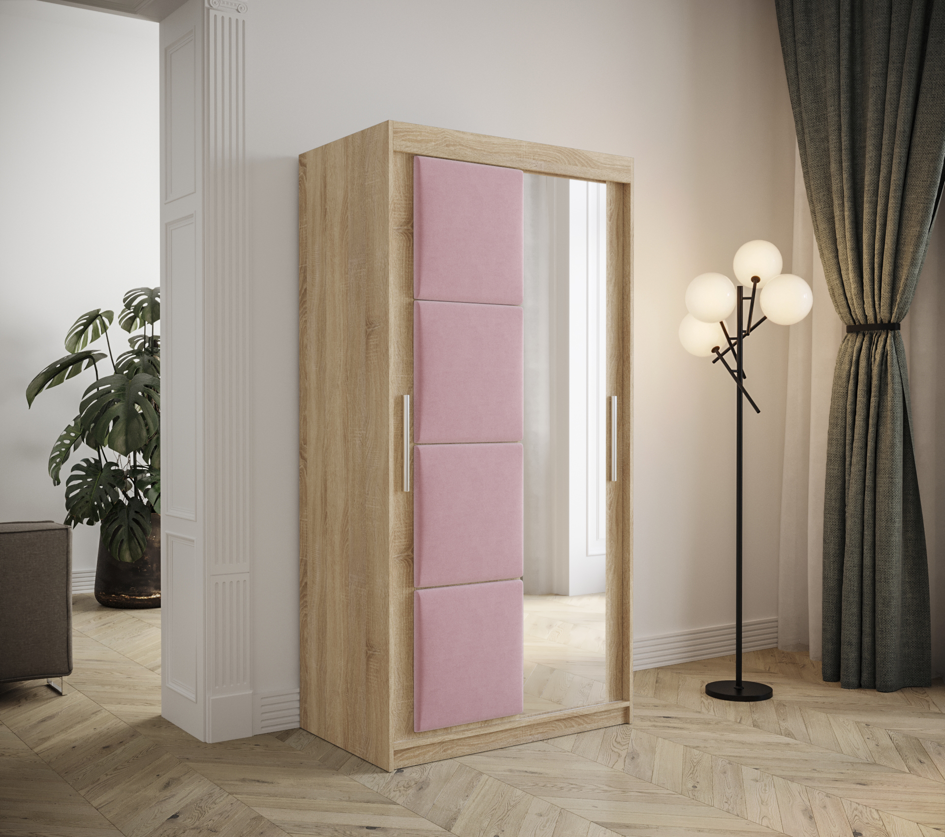 Šatní skříň Abi Tapi Barva korpusu: Manila 09