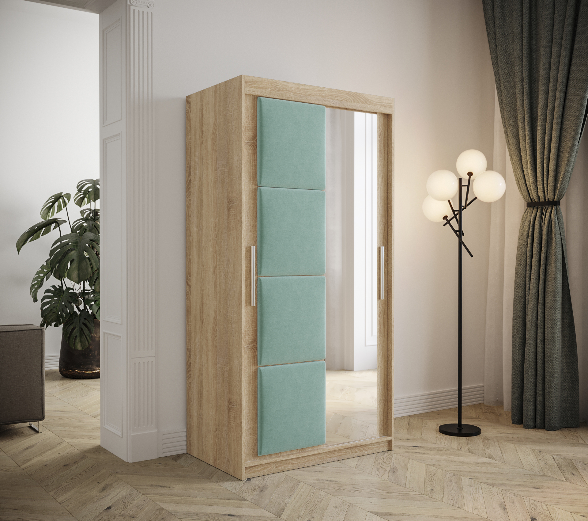 Šatní skříň Abi Tapi Barva korpusu: Manila 11