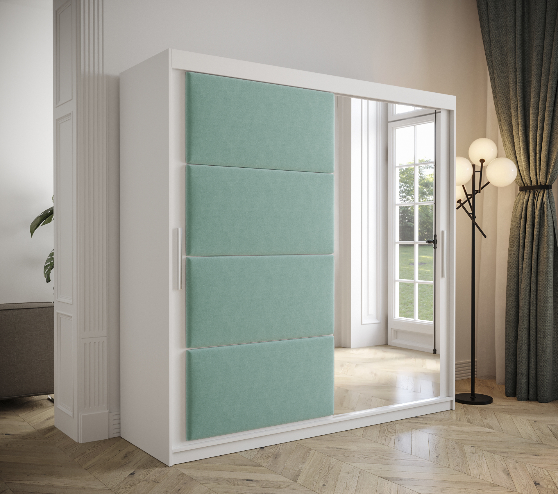 Šatní skříň Abi Tapi Barva korpusu: Manila 11