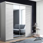 Šatní skříň Ska B4 Barva korpusu: Šedá