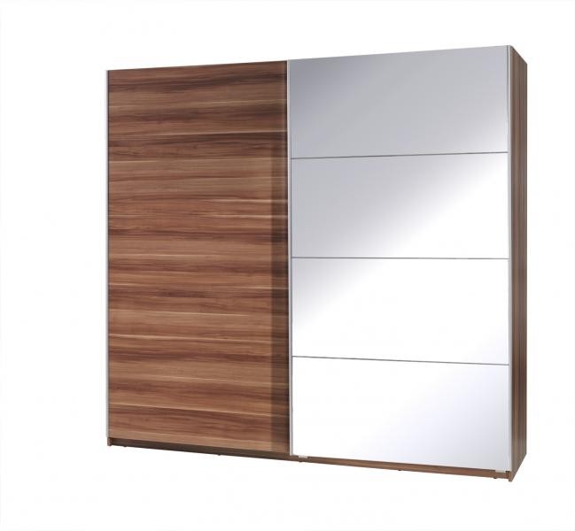 Šatní skříň Twister 3 Barva korpusu: Slíva - wallis