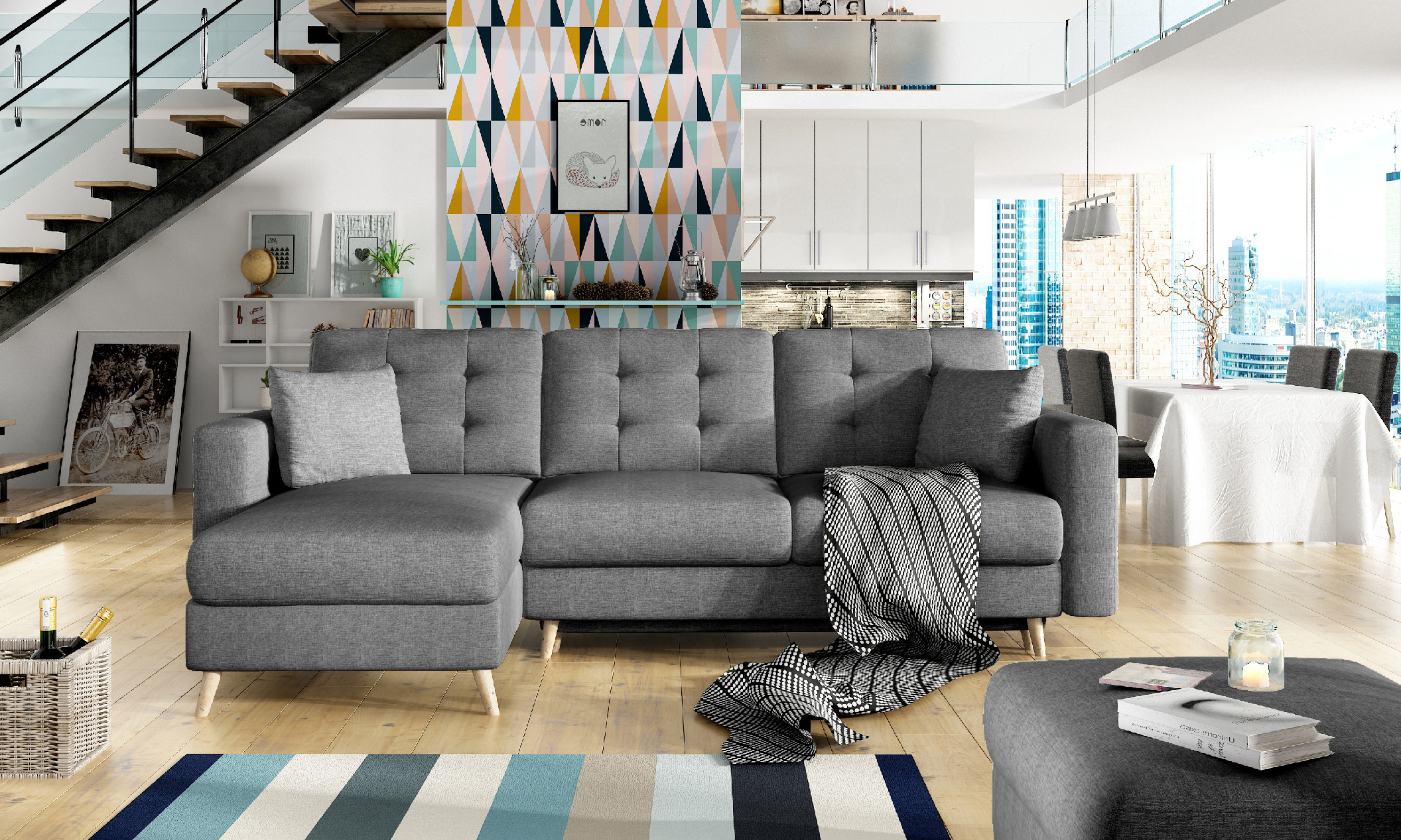 Sedací souprava Asgard L Provedení: Levá varianta