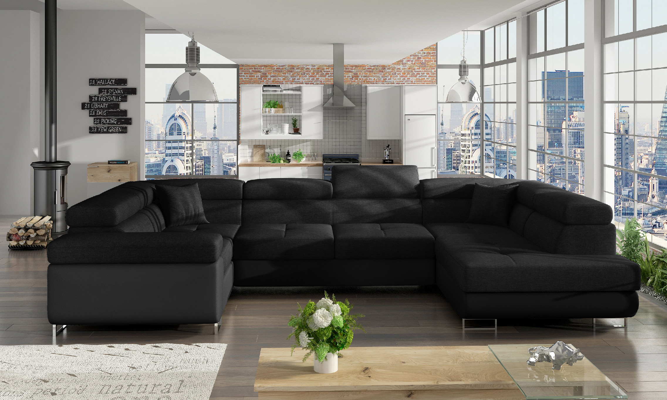 Sedací souprava Letto Provedení: Pravá varianta