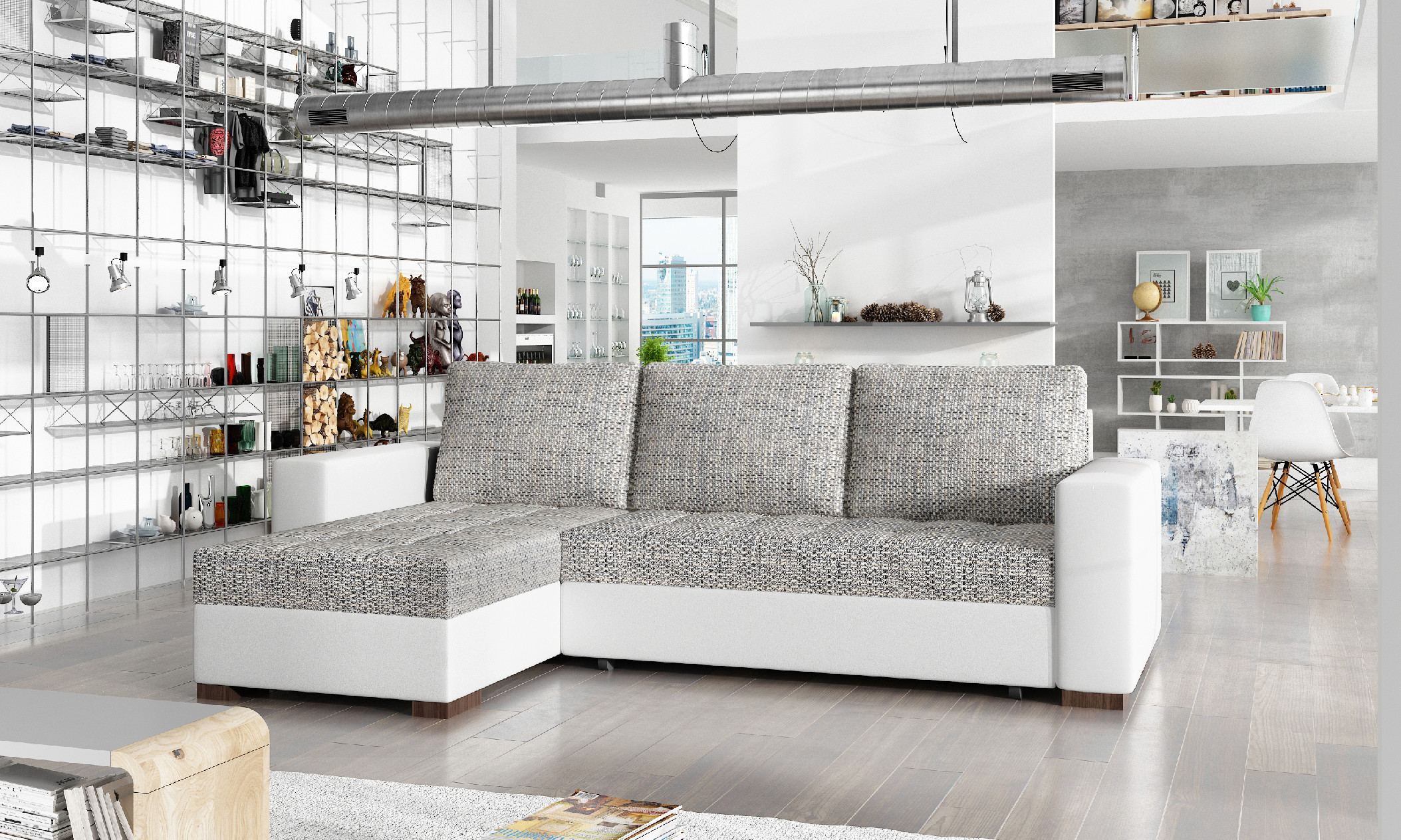 Sedací souprava Newark Provedení: Pravá varianta