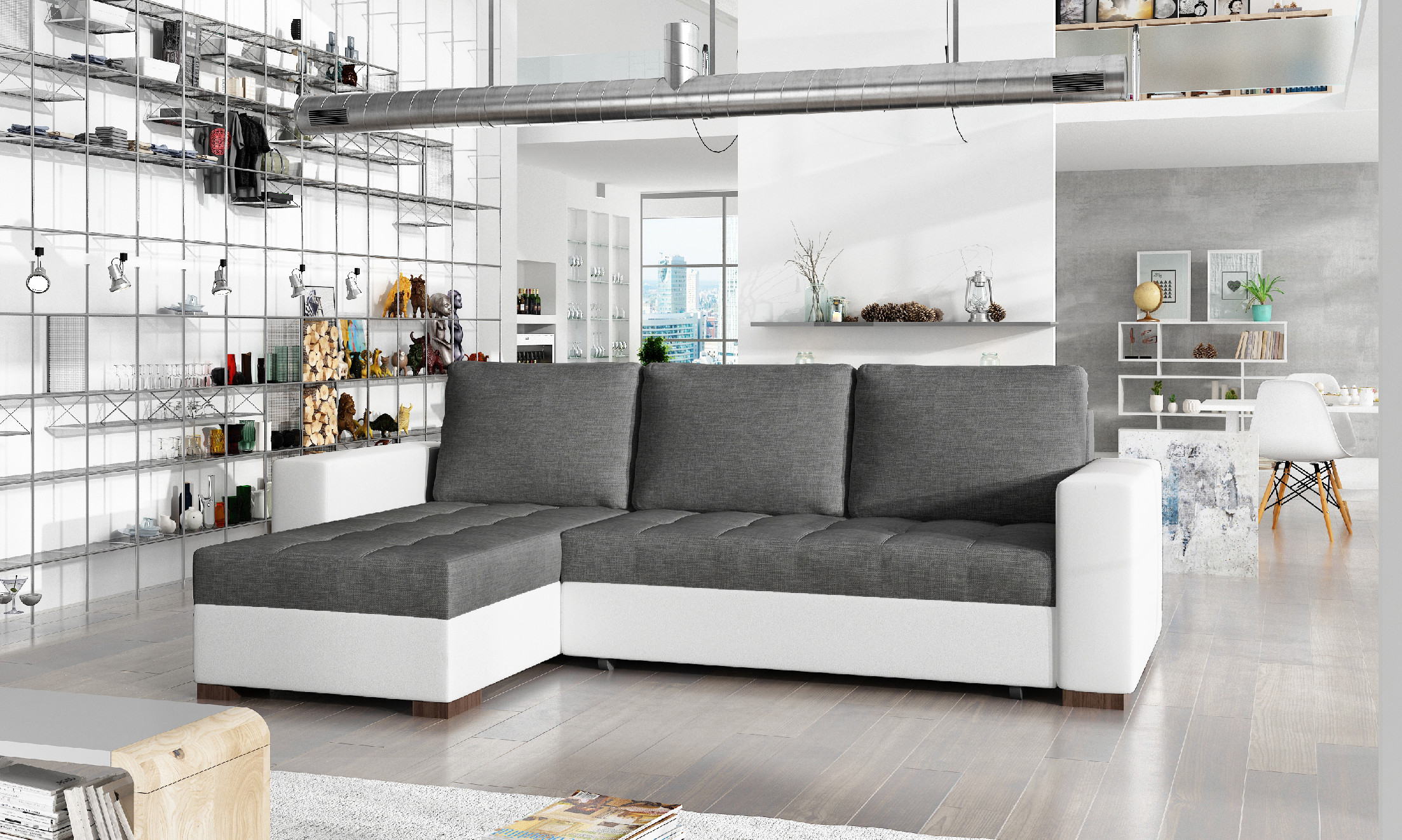 Sedací souprava Newark Provedení: Pravá varianta