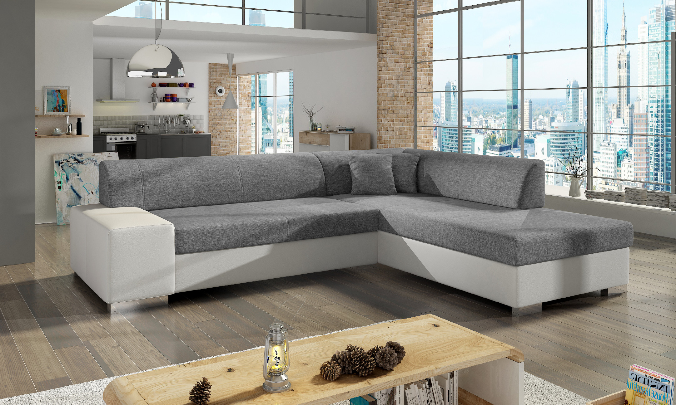 Sedací souprava Porto Provedení: Pravá varianta