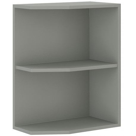 Spodní policová otevřená skříňka Eko 30 D ZAK BB Barva korpusu: Šedá platina + Akacja