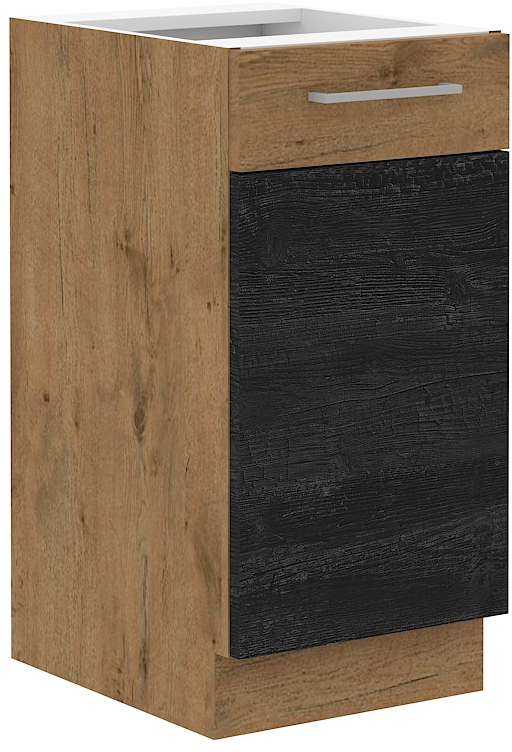 Spodní skříňka Vigo 40 D 1F BB Barva korpusu: Dub Lancelot + Dark wood