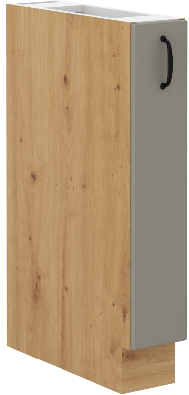 Spodní skříňka s Cargo košem Stilo 15 D CARGO BB Barva korpusu: Clay Grey + Dub artisan