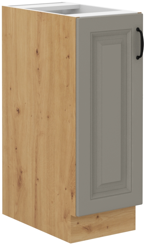 Spodní skříňka s Cargo košem Stilo 30 D CARGO BB Barva korpusu: Clay Grey + Dub artisan