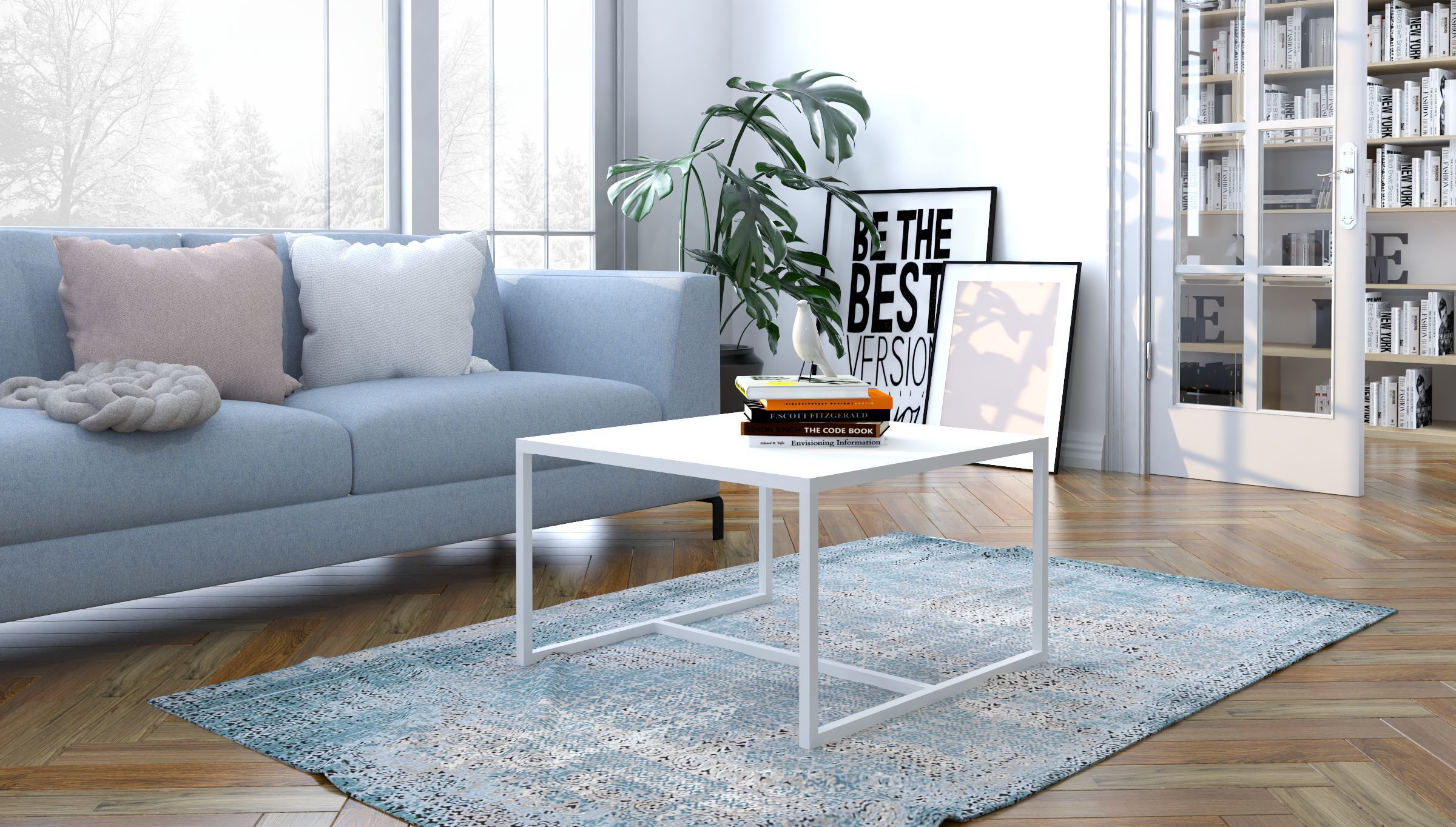 Stolek Barbo I Barva korpusu: Bílá