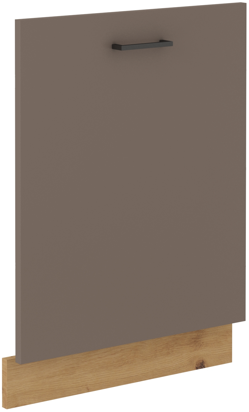 Dvířka na vestavnou myčku nádobí Bolonia ZM 713x596 Barva korpusu: Dub Artisan + Truffle Grey