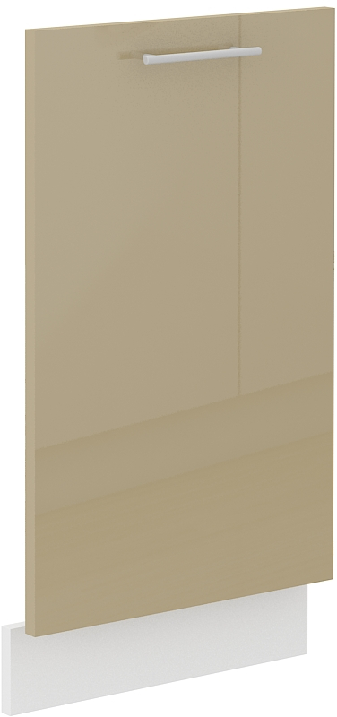 Dvířka na vestavnou myčku nádobí Lara ZM 713x446 Barva korpusu: Bílá + Cappucino lesk