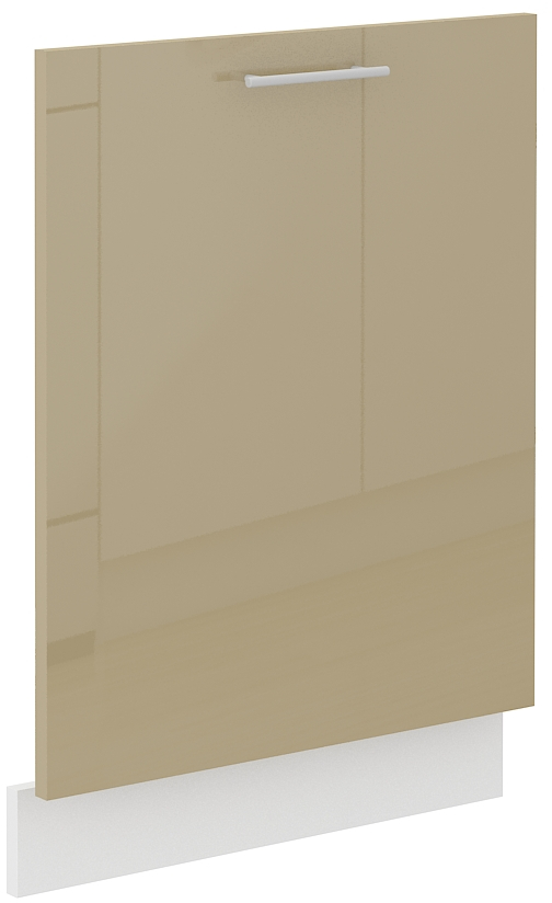 Dvířka na vestavnou myčku nádobí Lara ZM 713x596 Barva korpusu: Bílá + Cappucino lesk