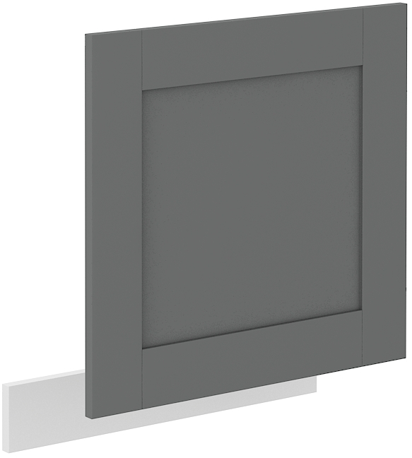 Dvířka na vestavnou myčku nádobí Luna ZM 570x596 Barva korpusu: Dust Grey + Bílá