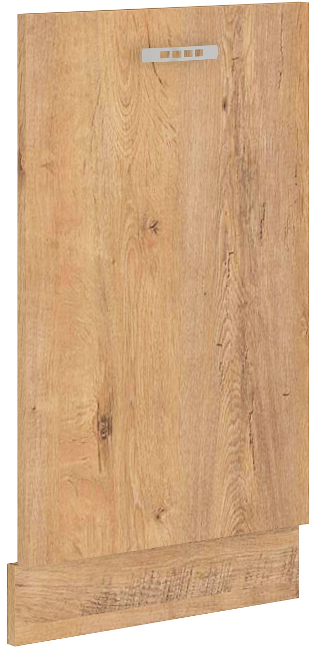 Dvířka na vestavnou myčku nádobí Sára ZM 713x446 Barva korpusu: Bílá + Dub Lefkas