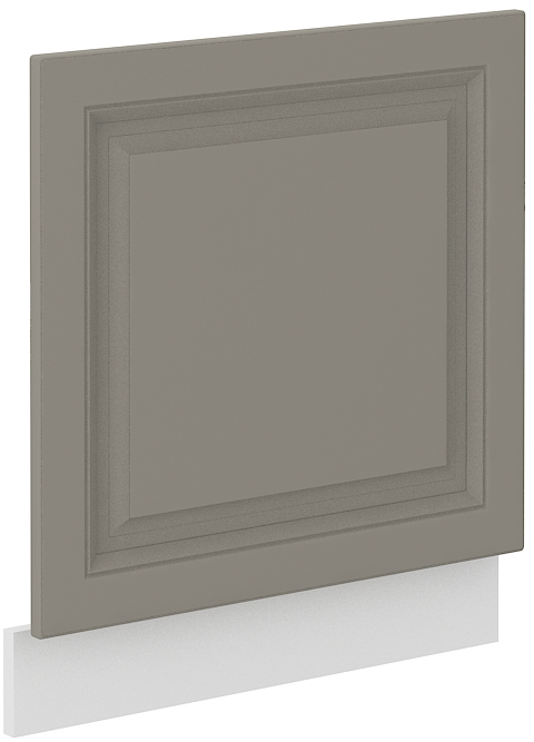 Dvířka na vestavnou myčku nádobí Stilo ZM 570x596 Barva korpusu: Clay Grey + Bílá