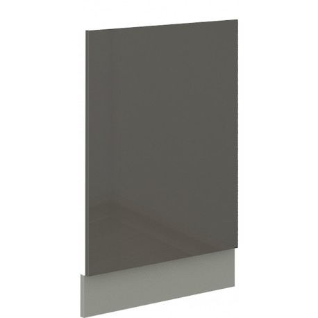 Dvířka na vestavnou myčku nádobí ZM 570x446 Barva korpusu: Šedá + Šedý lesk (Šedá)