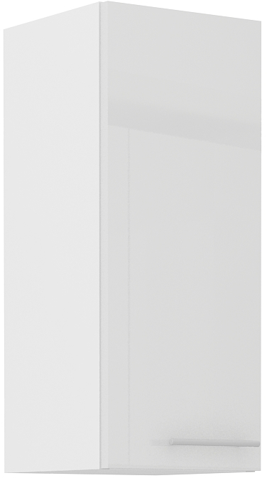 Horní skříňka Lara 30 G-72 1F Barva korpusu: Bílá + Bílý lesk