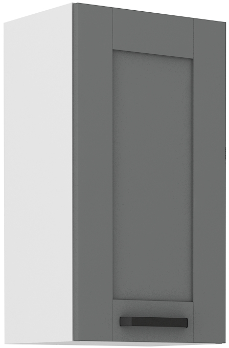 Horní skříňka Luna 40 G-72 1F Barva korpusu: Dust Grey + Bílá