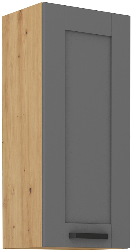 Horní skříňka Luna 40 G-90 1F Barva korpusu: Dust Grey + Dub artisan