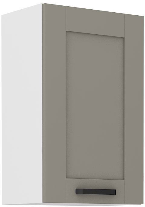 Horní skříňka Luna 45 G-72 1F Barva korpusu: Clay Grey + Bílá