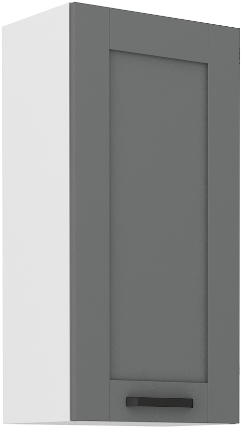 Horní skříňka Luna 45 G-90 1F Barva korpusu: Dust Grey + Bílá