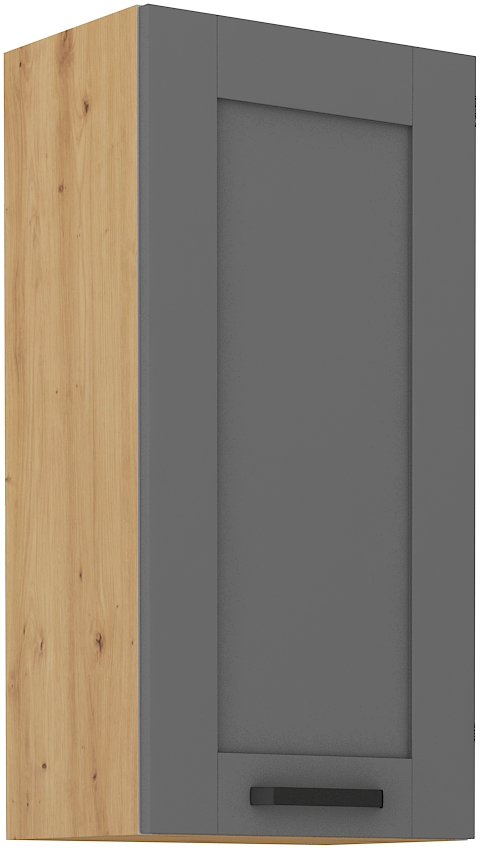 Horní skříňka Luna 45 G-90 1F Barva korpusu: Dust Grey + Dub artisan