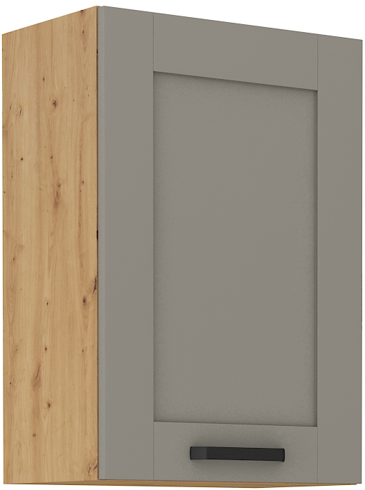 Horní skříňka Luna 50 G-72 1F Barva korpusu: Clay Grey + Dub artisan